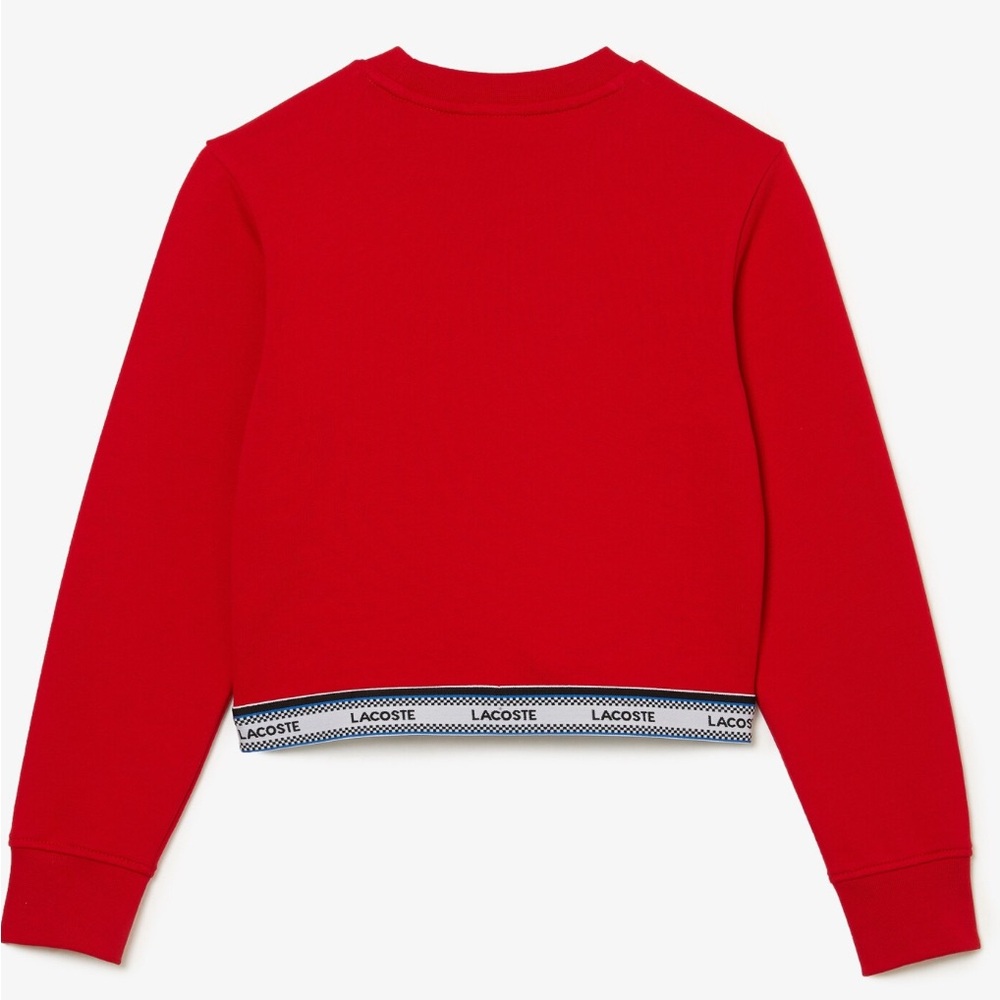 Lacoste Women's Red Sweater